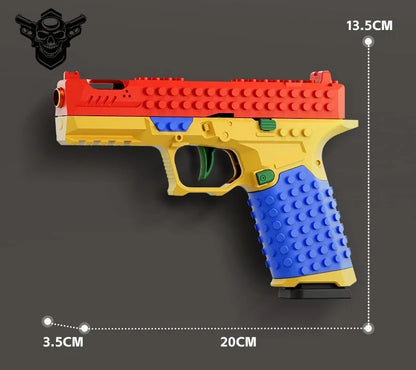 BrickFire™ Pistol- Customizable blaster
