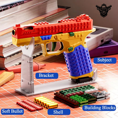 BrickFire™ Pistol- Customizable blaster