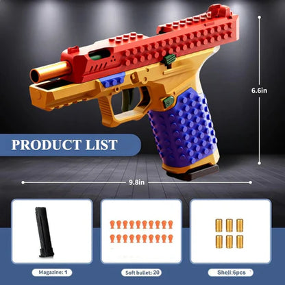 BrickFire™ Pistol- Customizable blaster